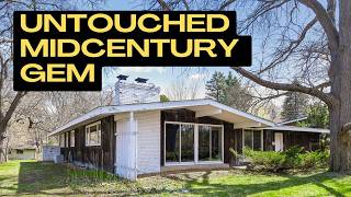 Untouched Midcentury Gem #midcenturymodern #twincitiesrealestate #stlouisparkhome