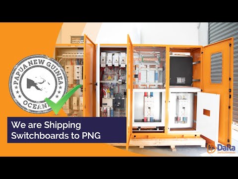 Now we are shipping switchboards to PNG