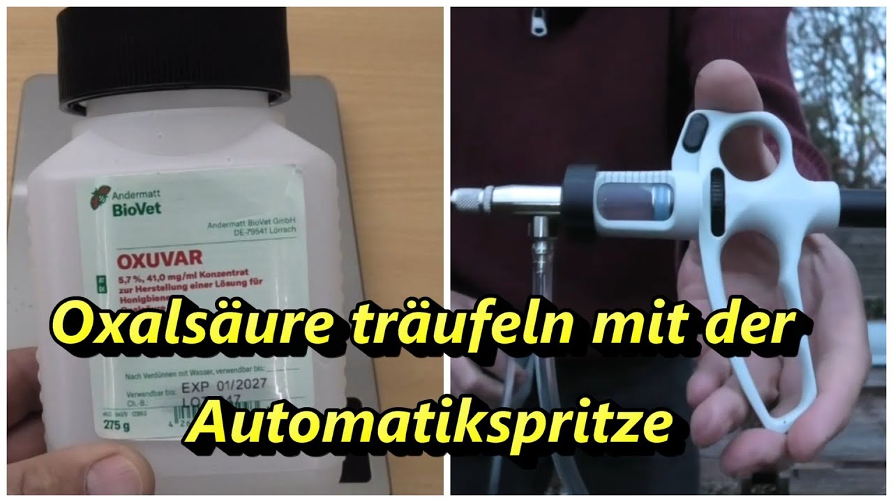 Automatikspritze und Oxuvar Verlosung