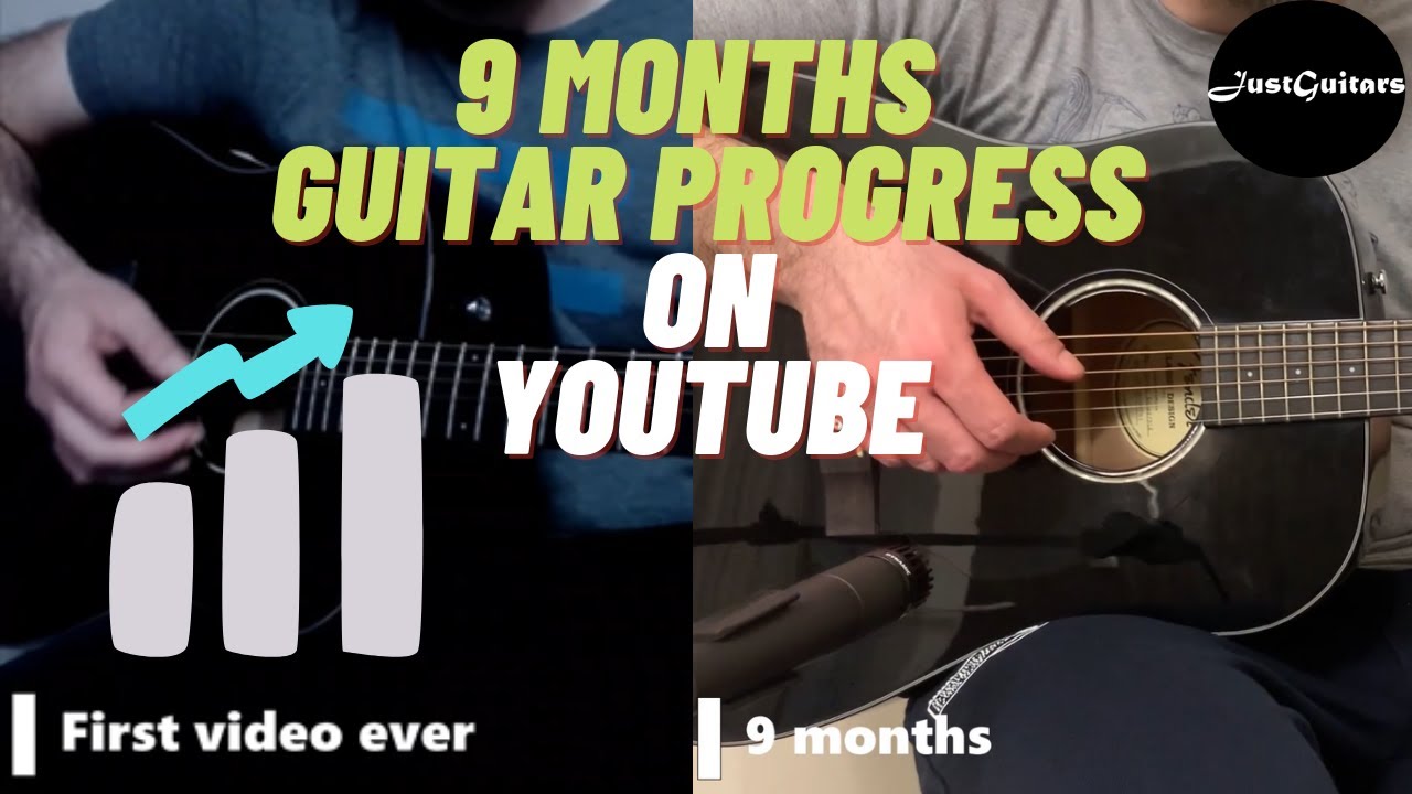Watch 9 months guitar progress on YouTube! on YouTube Watch 9 months guitar progress on YouTube! on YouTube