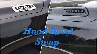 Sports Performance 2019 Ram 1500 Hood Bezel Swap
