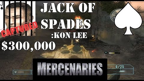 Jack of spades Mercenaries POD