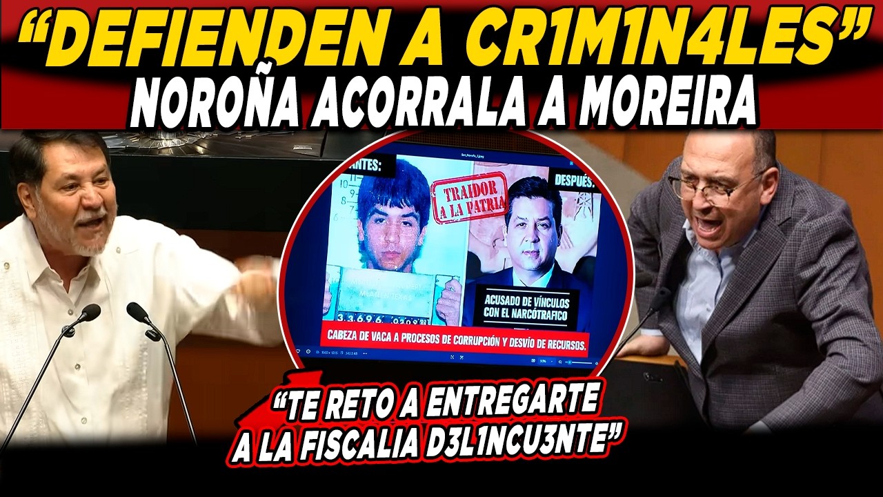 MOREIRA DERRAMO BILIS EN EL SENADO! ENTRE GRITOS Y EMPUJONES DEFIENDE A SU CABEZA DE VACA
