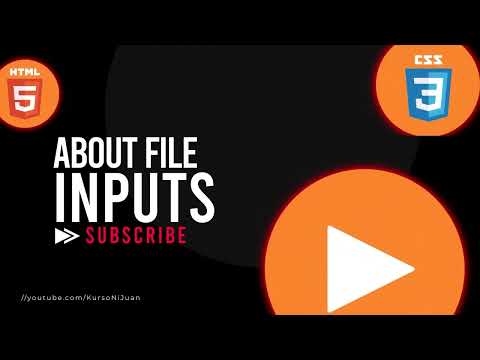 HTML & CSS : Form File Inputs (Tagalog) #60