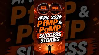 April Pfmp and Pgmp Success Stories