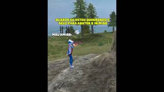QUANDO EU ESTOU QUEBRANDO O GELO PARA ABATER O INIMIGO