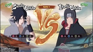 Naruto Shippuden Ninja Storm 4 : Sasuke vs Itachi (CPU vs CPU)