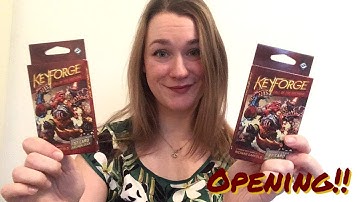 Keyforge Call of the Archons, unboxing