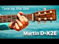 Martin D-X2E Guitar Review by the Ocean 🌊 | Sound, Strumming & Scenery!