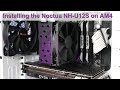 The Noctua NH-U12S CPU Cooler Installation Guide for AMD's AM4 Platform