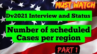 Dv 2021 Interviews scheduled Analysis