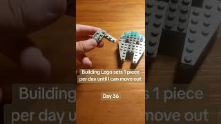 Day 36 of Building Lego Sets 1 Piece Per Day Until I Can Move Out #lego #legostarwars #daily #shorts
