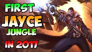 First Jayce jungle competitive in 2017 at LCK Summer promo