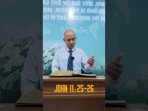 OSAS Proof | John 11:25-26 #Kapampangan #pampanga #ifb #oncesavedalwayssaved #eternalsecurity