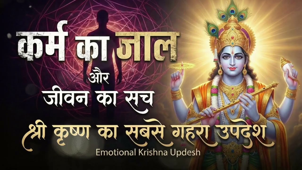 कर्म का जाल और जीवन का सच | Bhagavad Gita Updesh | Krishna Motivation