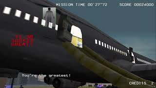 Silent Scope EX [LEVEL: THE HIJACKERS] [27"72] [PCSX2] [WR]
