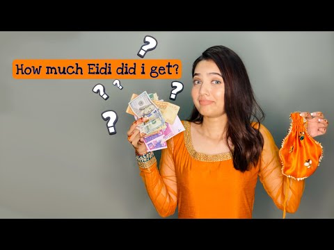 How Much Eidi Did i Get? | VLOG 2 | FATIMA FAISAL