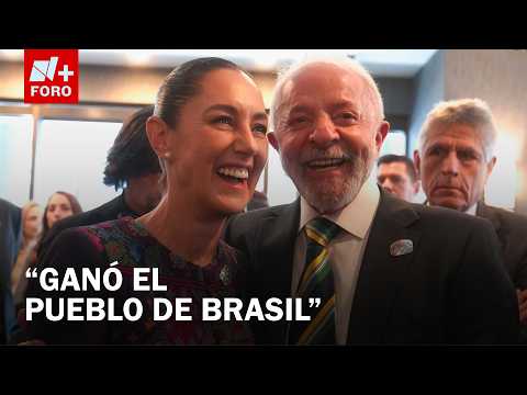 Claudia Sheinbaum congratulates Lula following Brazil's elections