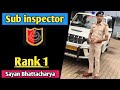 Cops story  sub inspector2020 rank 1 sayan bhattacharya  preparation strategy  booklist