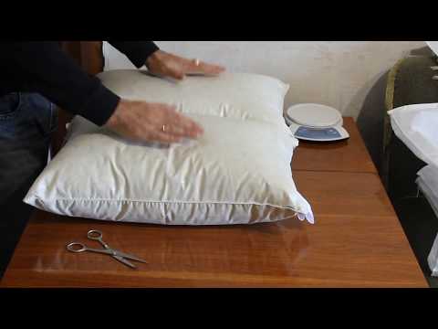 Подушка пухова MirSon Екстра 107 середня 60x60 см (2200000001030)
