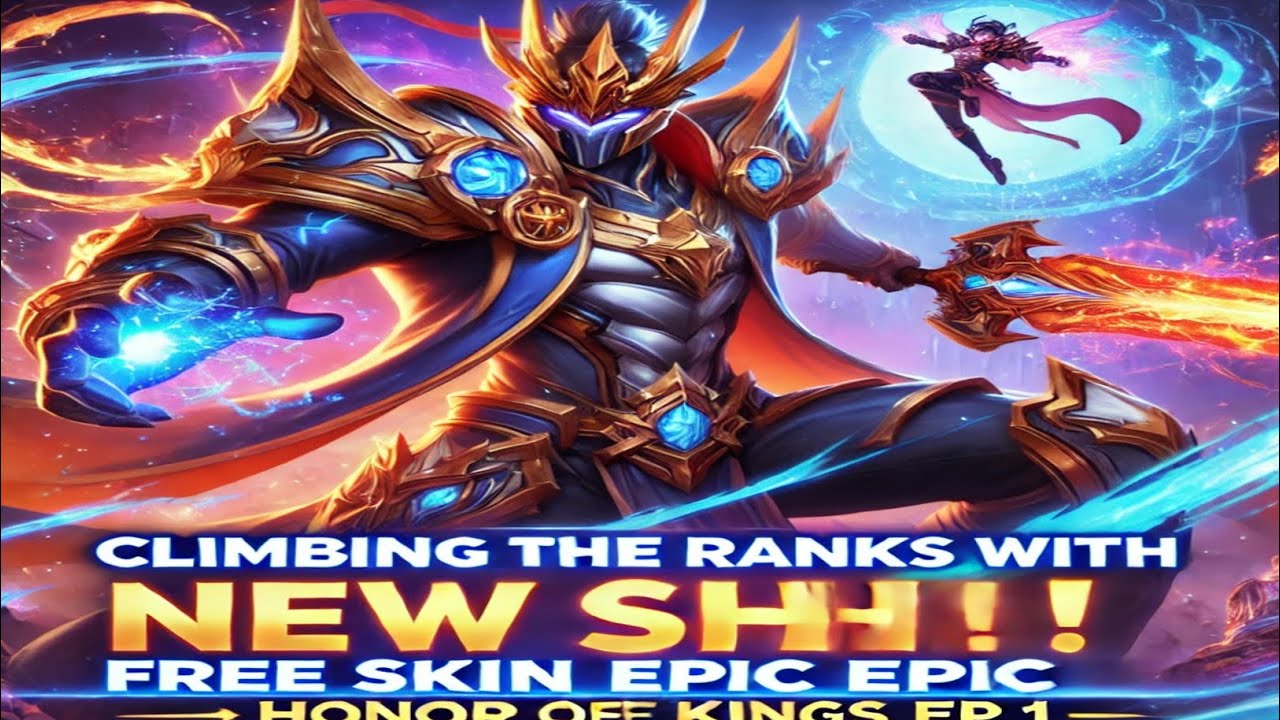 Climbing the Ranks with New Hero Shi! Free Skin Epic Gameplay | Honkai: Honor of Kings Ep 1