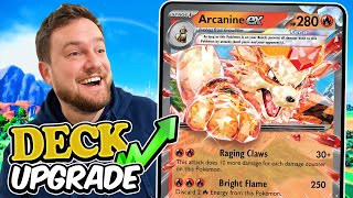 [BST-SVI FORMAT] How to Upgrade Arcanine ex Starter Deck on Pokemon TCG Live