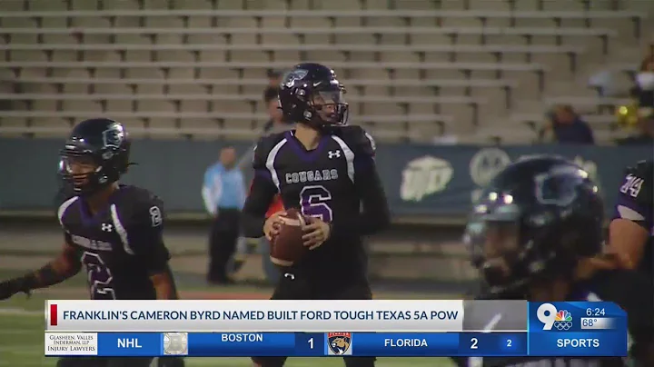 Franklin's Cameron Byrd named Built Ford Tough Tex...