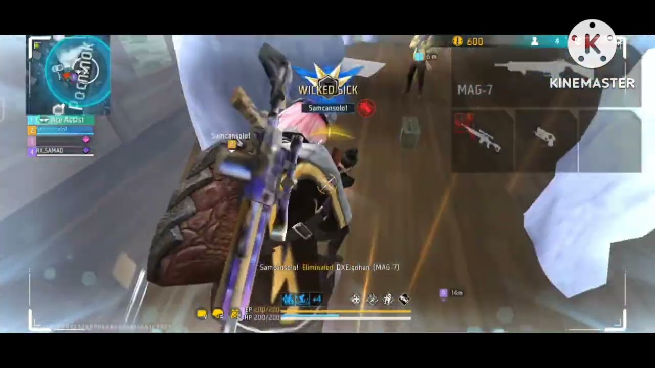 Pov:-secondary rusher HIGHLIGHTS 📈#freefire #ff #esports 