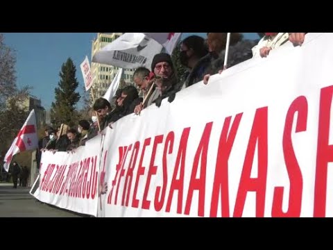 ექსპრეზიდენტის მხაედამჭერები  რუსთავის ციხეში სააკაშვილის  პირადი ექიმის შეშვებას ითხოვენ