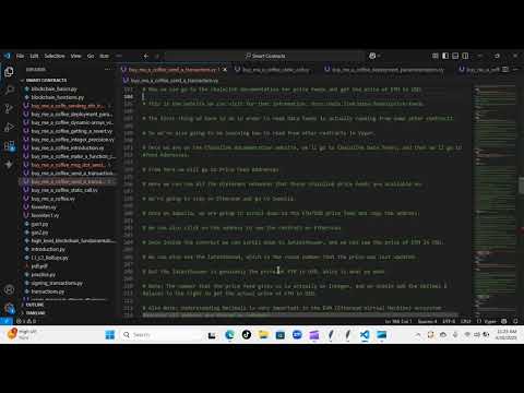Python Papi / Smart Contracts - Vyper Moccasin Buy Me A Coffee Send Transaction Introduction - Day 5