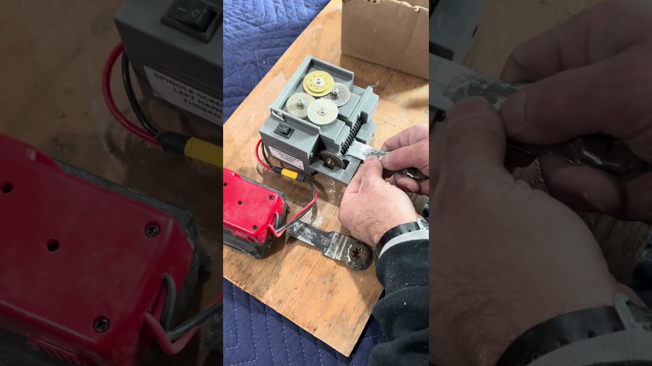 Sharpening Blades #fin #multicut #blades #sharpening #reuseable