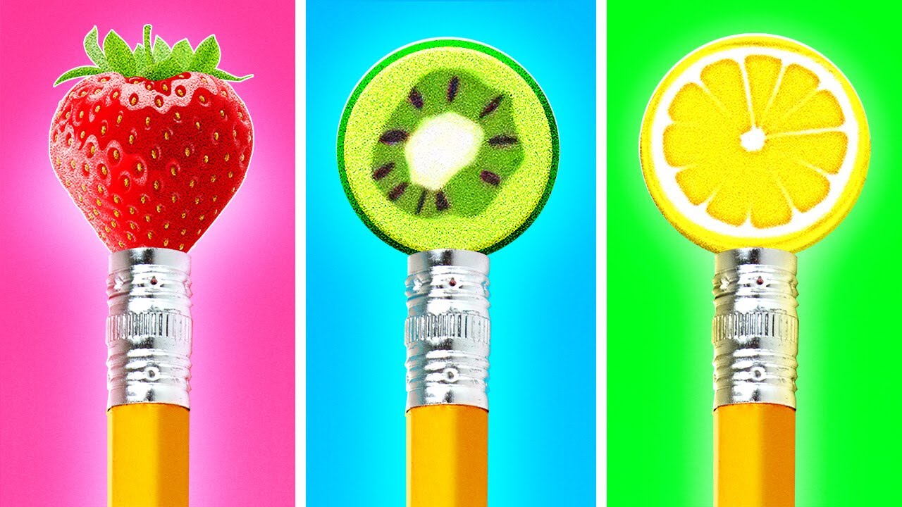 SUMINISTROS ESCOLARES DIY || Trucos escolares para estudiantes y padres por 123 GO! Like!