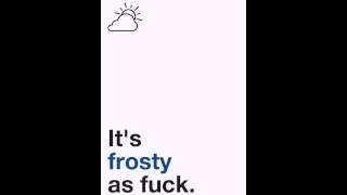 The most honest weather app! screenshot 2