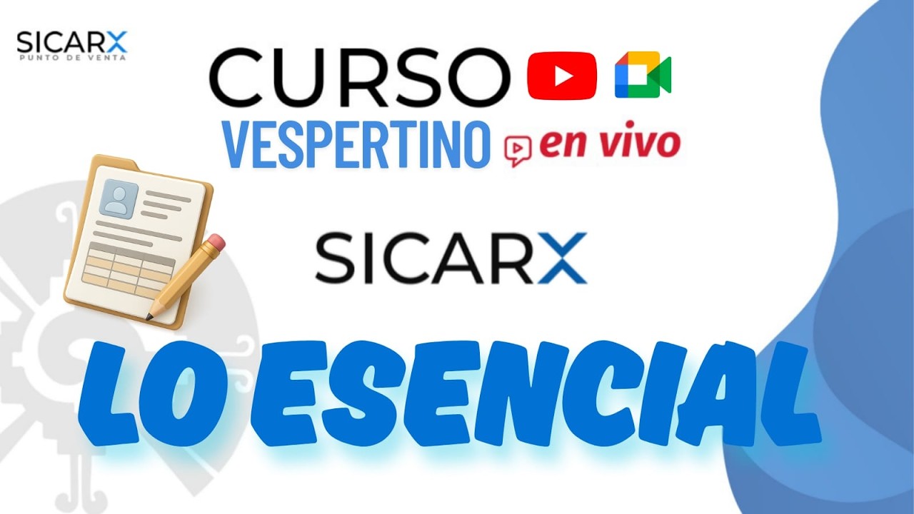 CURSO EN VIVO VESPERTINO DE SICAR X LO ESENCIAL 11/02/2026