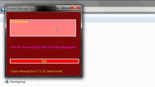 The Custom Message Box I Made