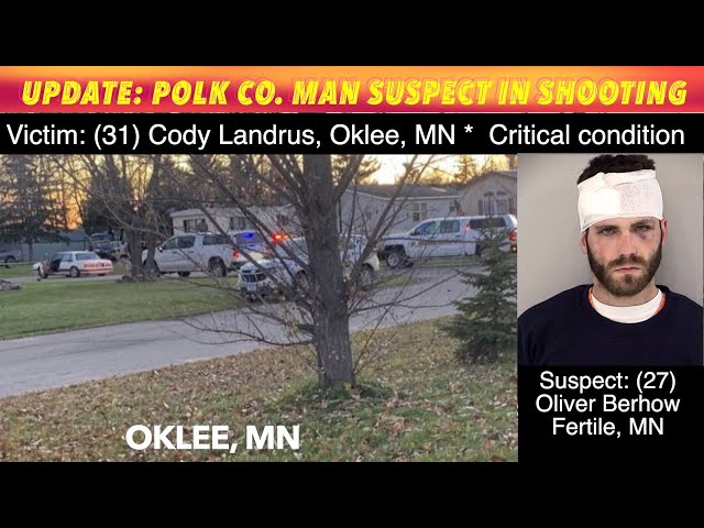 UPDATE: Polk County Man Suspect In Oklee, Minnesota Shooting