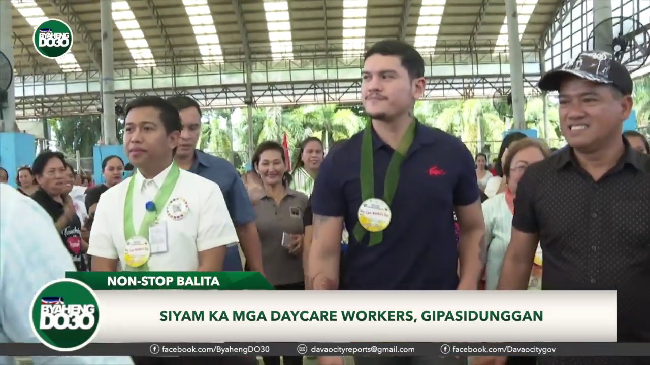 9 Ka Mga Daycare Workers Gipasidunggan YouTube