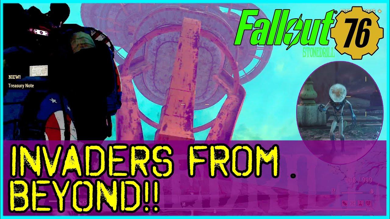 Fallout 76 Invaders From Beyond Gameplay YouTube