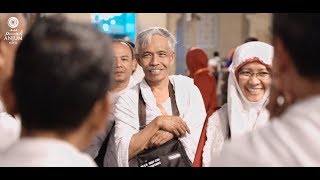 Penerimaan para peziarah Indonesia di Anjum Hotel Makkah