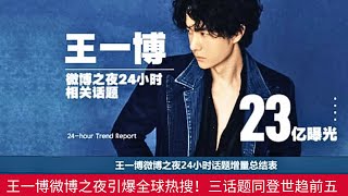 Download Lagu Wang Yibo's Weibo Night sparked a global trending topic! Three related topics simultaneously ranked MP3