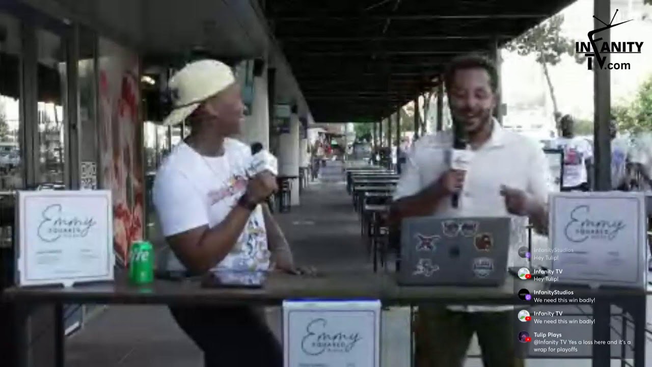 Sparks vs Fever Tailgate Party LIVE from Emmy Squared Pizza at LA Live