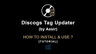 Discogs Tag Updater - How to install & use on Windows screenshot 4