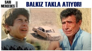 Sarı Mercedes Türk Filmi | Balkız, Takla Atıyor