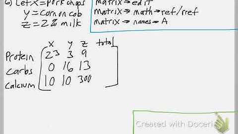 Math 111 : 10.3 #6 (Precalculus Tutorial : Matrices & Systems of Linear Equations)
