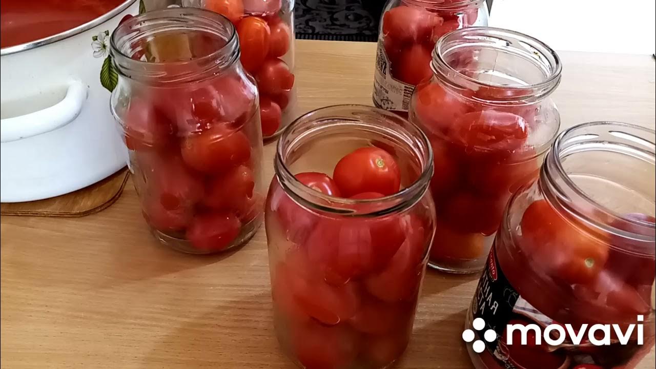 🍅Помидоры в томатной заливке, без уксуса и стерилизации 🍅@19marina65 ...