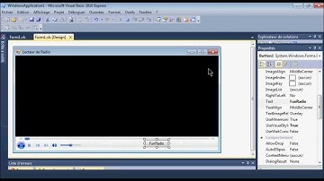 [Tutoriel] Créer un Lecteur de Radio [Visual-Basic]