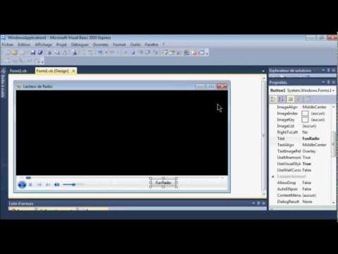 [Tutoriel] Créer un Lecteur de Radio [Visual-Basic]