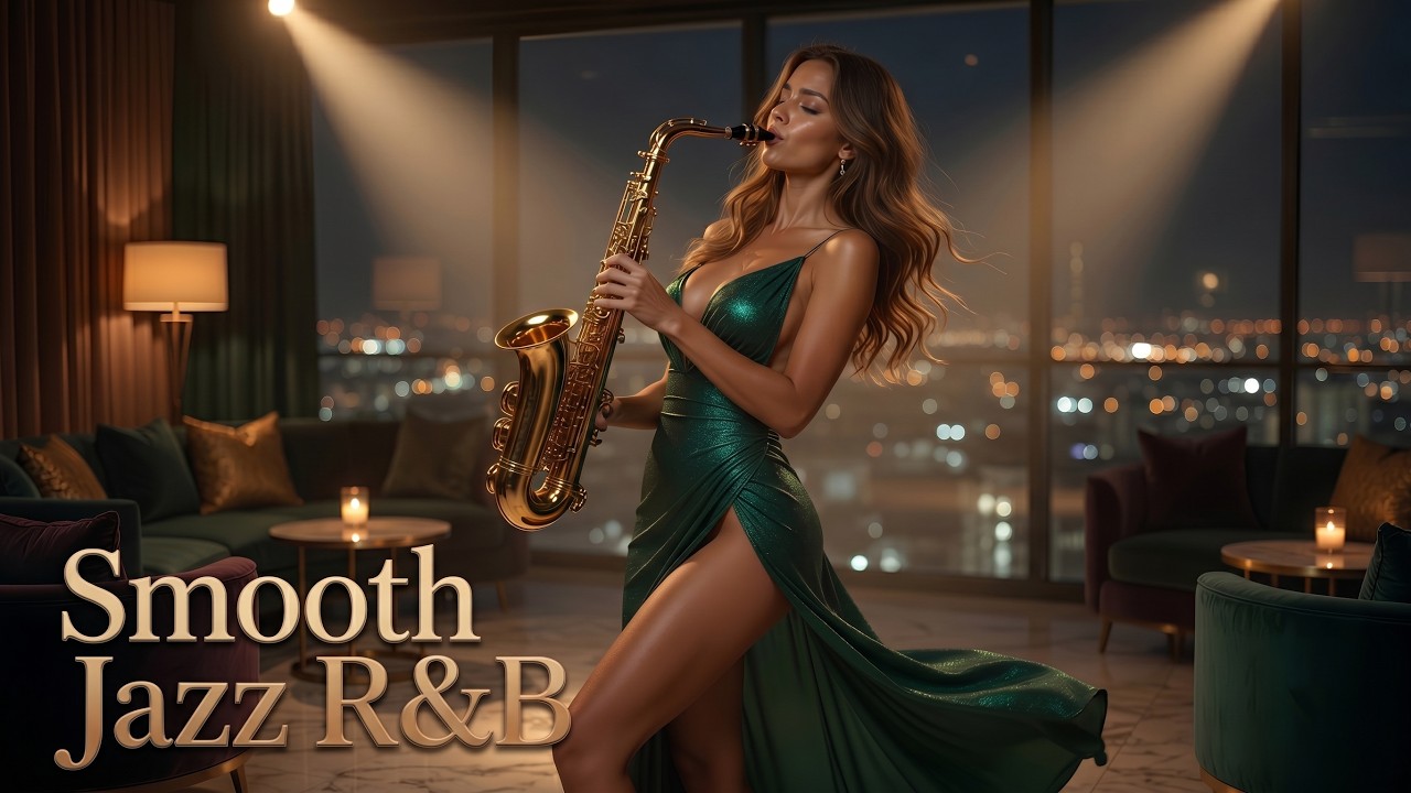 Smooth Jazz & R&B 🌙 Late Night Saxophone for Relaxing Romantic