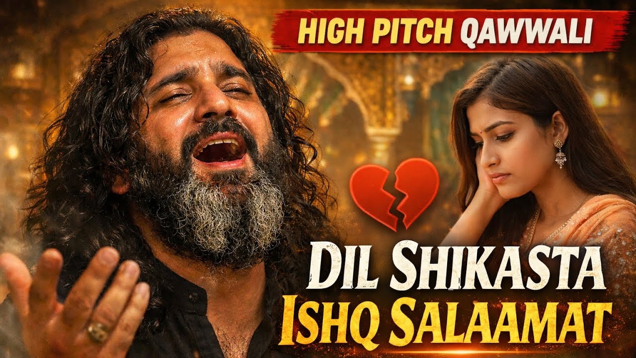 Dil Shikasta Magar Ishq Salaamat | High Pitch Qawwali | Soulful Sufi Ishq