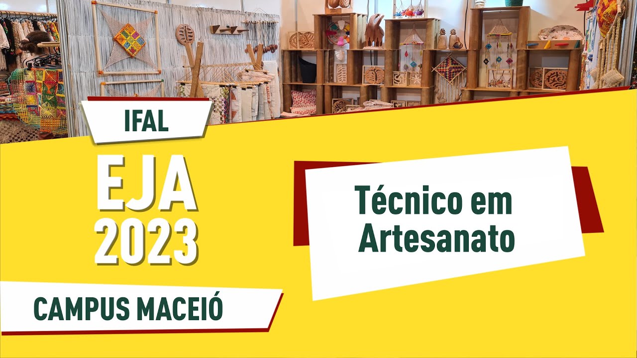 Conheça o curso Técnico em Artesanato (EJA)